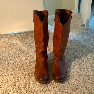 Frye leather riding boots